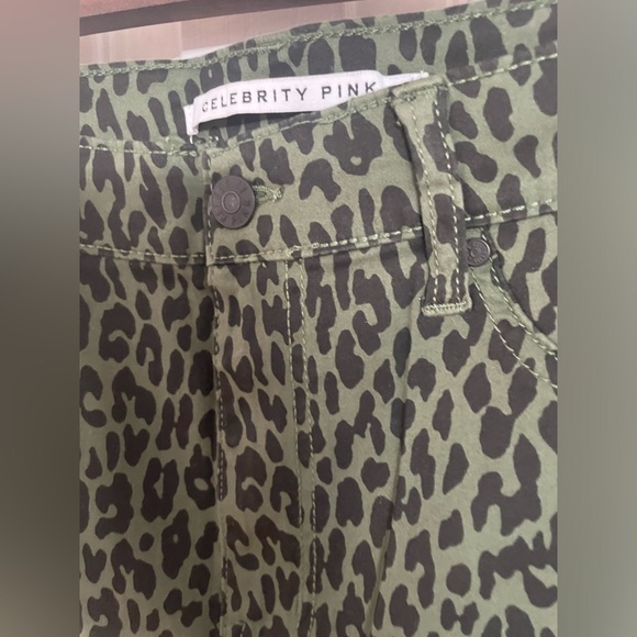 green leopard jeans - Picture 3 of 9